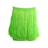 Kód: 39028 Vágott végű rojt 30 cm hosszú - VERDE FLUO 